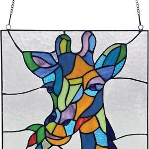 Stained Giraffe Glass decorations